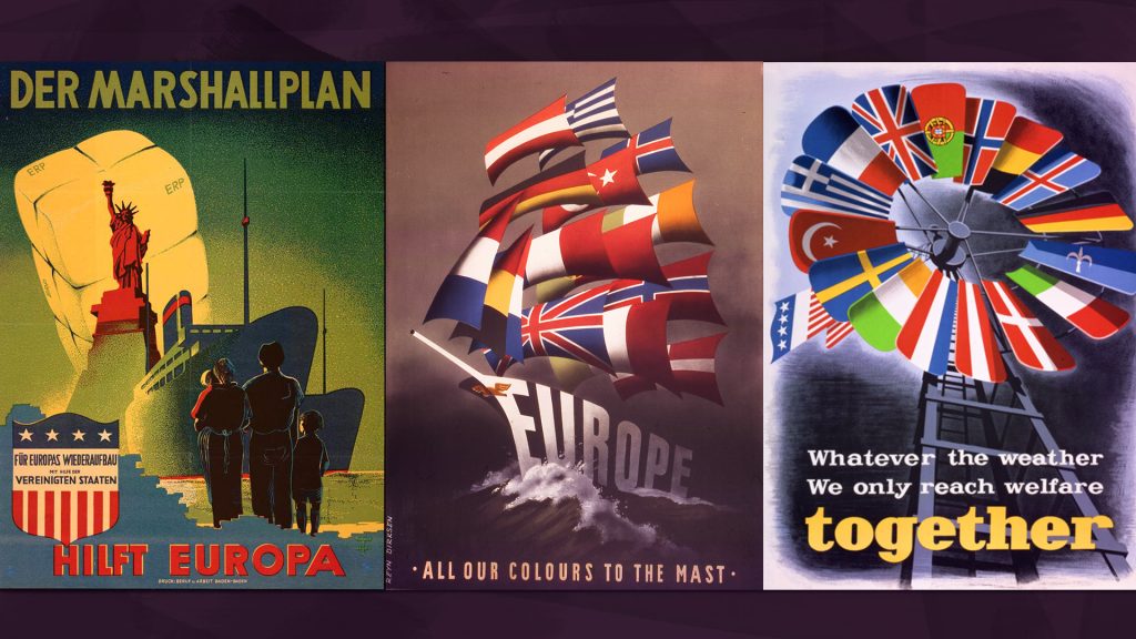 Der Marshallplan wird unterzeichnet