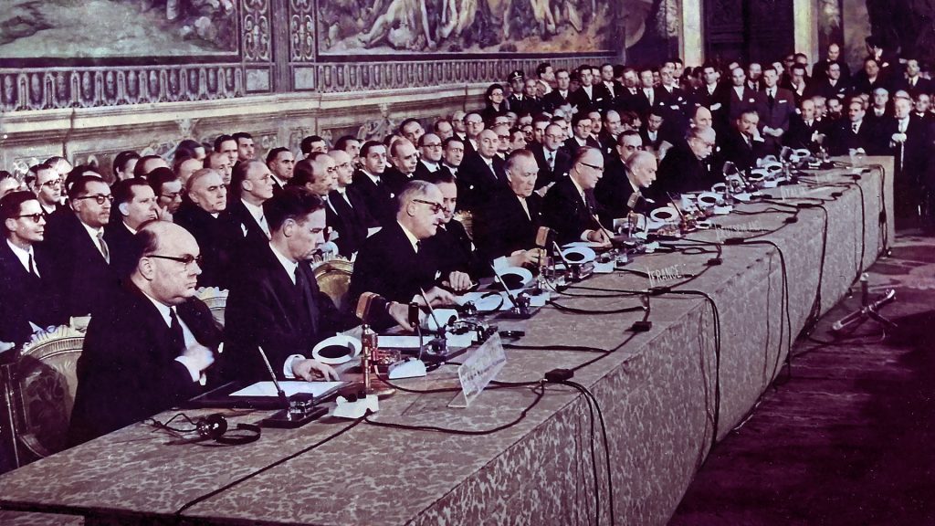 Gründung der Europäischen Gemeinschaft