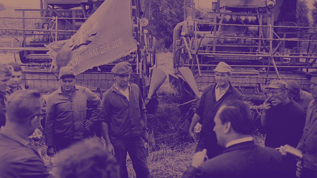 Kollektivierung der DDR-Landwirtschaft vollendet