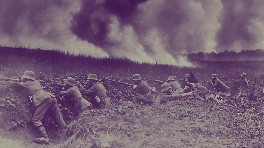 Erster Einsatz chemischer Waffen im Ersten Weltkrieg