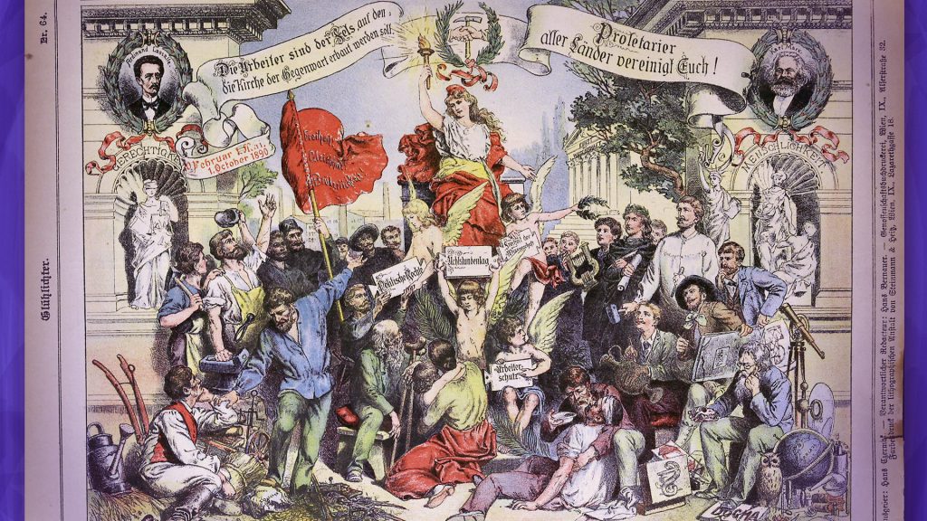 1. Mai wird Tag der Arbeiterbewegung