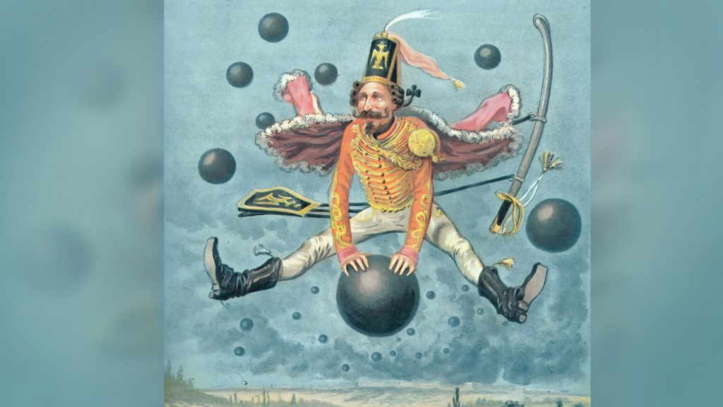 Der „Lügenbaron“ kommt auf die Welt