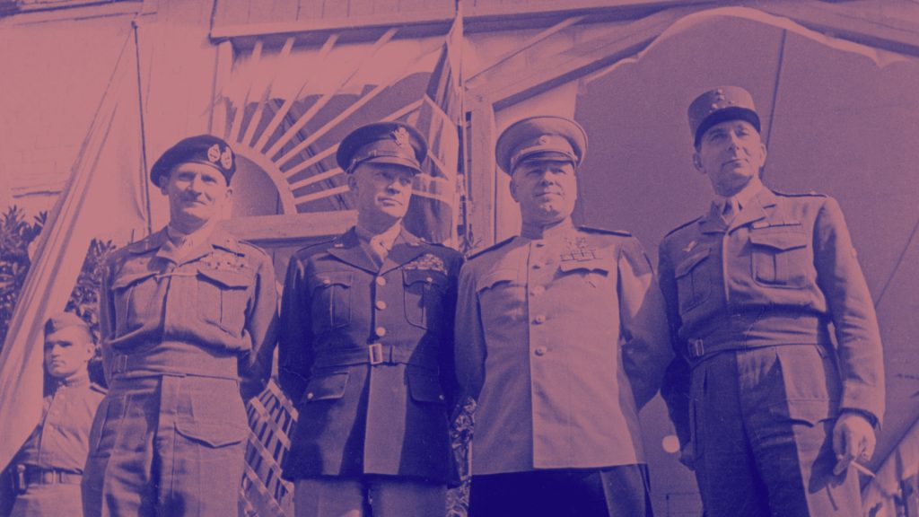 Der Alliierte Kontrollrat regiert Deutschland