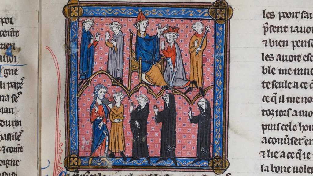 Machtübernahme der Karolinger im Frankenreich