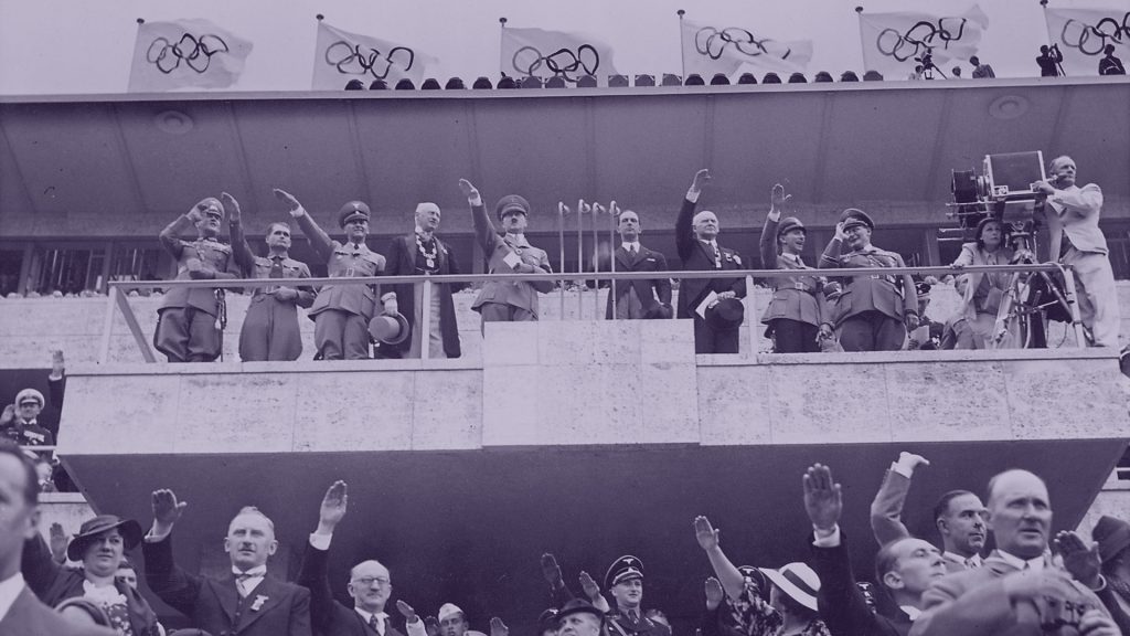 Abschlussfeier der Olympischen Spiele in Berlin