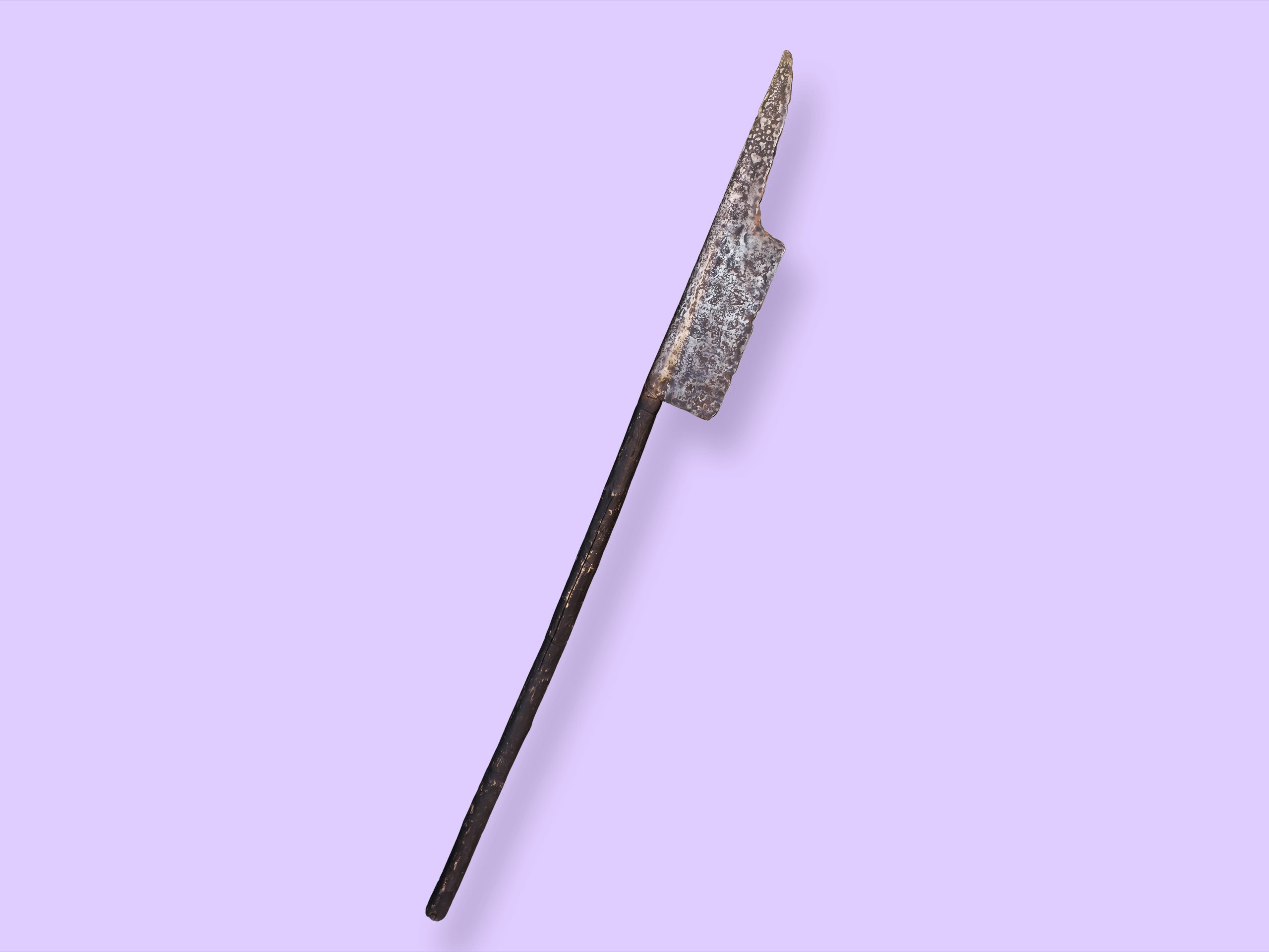 Bild einer frühen Helmbarte