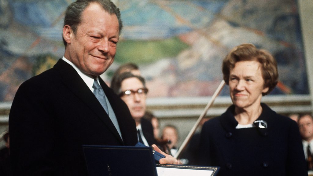 Friedensnobelpreis für Willy Brandt