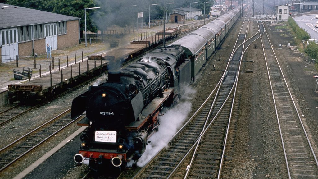 Ende der Dampfeisenbahnen