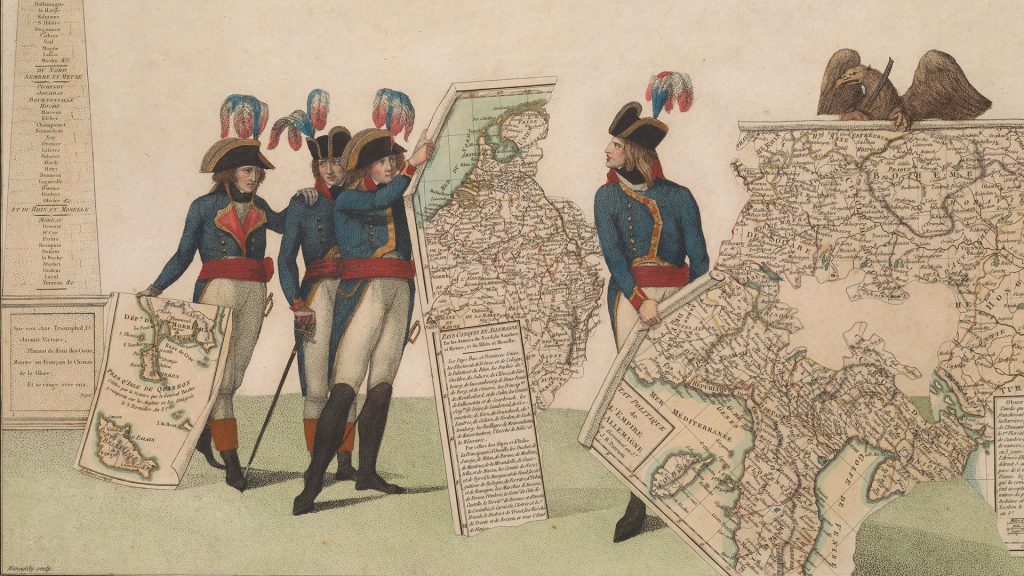 Frankreich annektiert das linksrheinische Deutschland